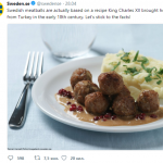 Шведските кюфтенца били османски