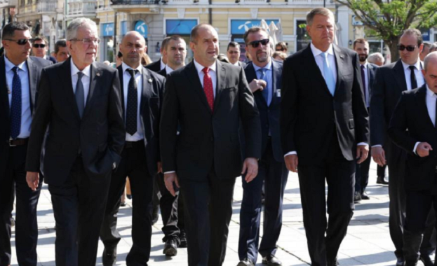 Президентите на България, Австрия и Румъния желаят обединена и солидарна Европа 