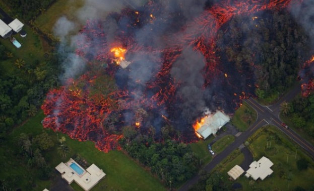 Вулканът на Хаваите отново се активизира