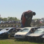 Скрап във въздуха : Необичайно състезание във Великобритания