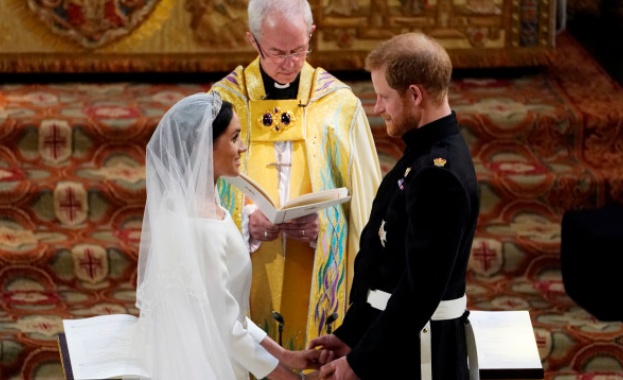 Вече са съпрузи: Принц Хари и Меган Маркъл се врекоха във вярност