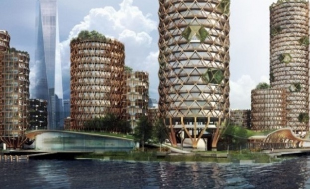 Нюйоркски архитекти проектираха плаващ жилищен комплекс
