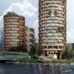 Нюйоркски архитекти проектираха плаващ жилищен комплекс