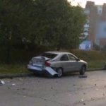 Пиян шофьор помете паркирани коли във Велико Търново