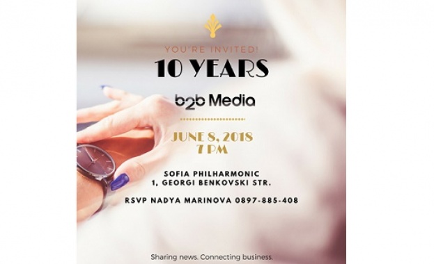 b2b Media празнува 10-ата си годишнина