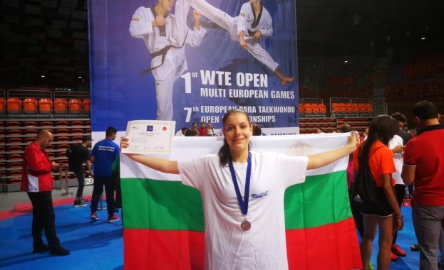 Талантът на „Еврофутбол“  Калоян е европейски шампион по таекуондо