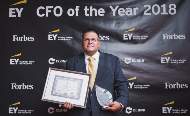 Живко Тодоров от Fibank с престижна награда  от конкурса CFO of the Year 2018