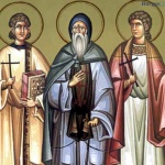 Св. мчци Мануил, Савел и Исмаил. Св. мчк Манасий Габровски. Св. ап. Аетий