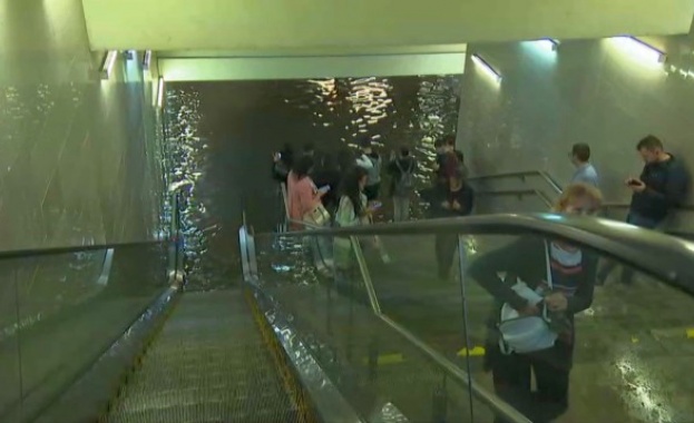 Обстановката след потопа в София