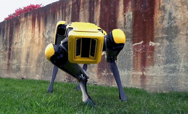Робот-куче се разходи из Хановер (видео)