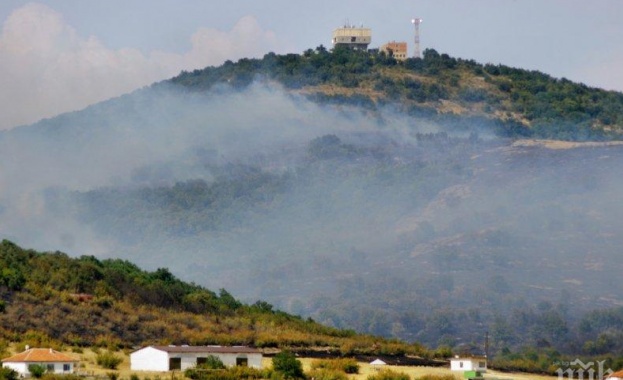 Пожар избухна в парк „Бакаджика” в Ямбол
