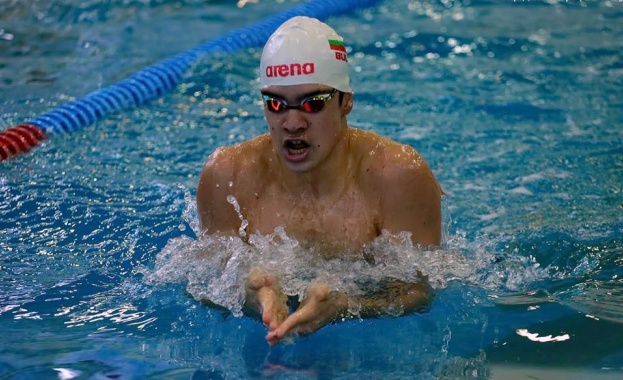 Талантът на "Еврофутбол" Светлозар Николов е 13-и на Европейското по плуване
