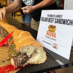 Готвачи в Чикаго направиха 33,2 м сандвич с телешко