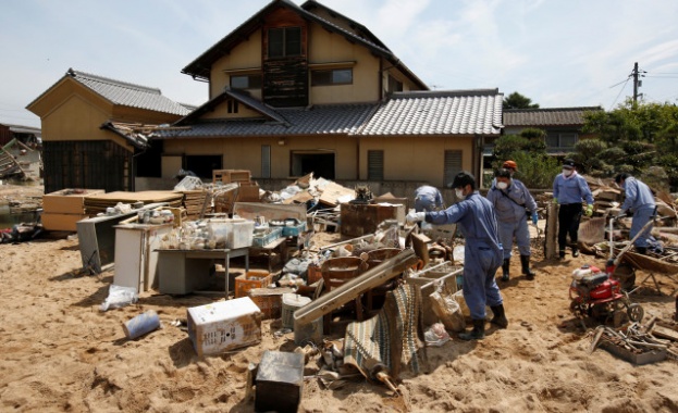 204 загинаха при наводнения в Япония