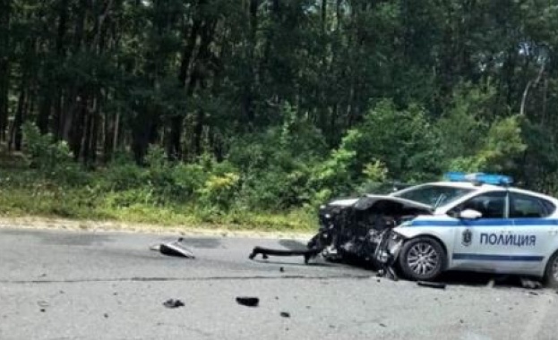 Тежка катастрофа с патрулка на пътя Бургас – Варна