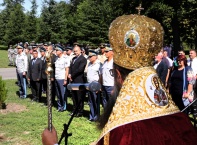 Освещаването на храм в авиобаза Граф Игнатиево