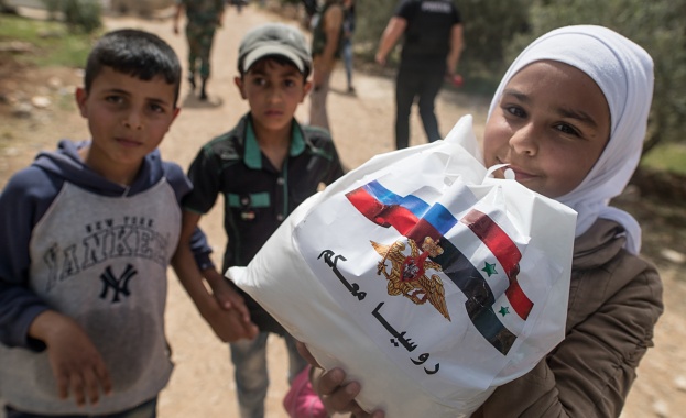 Русия и Франция извършват съвместна хуманитарна операция в Сирия