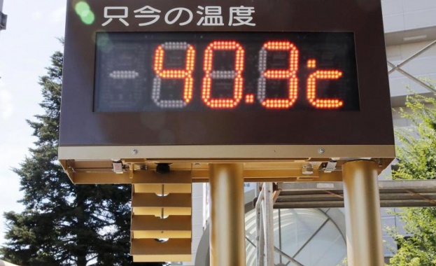 ​В Япония измериха рекордно високи температури