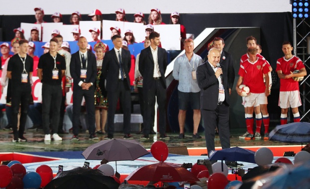 Концерт на спортните победи през 2018 год. празнуваха в Москва