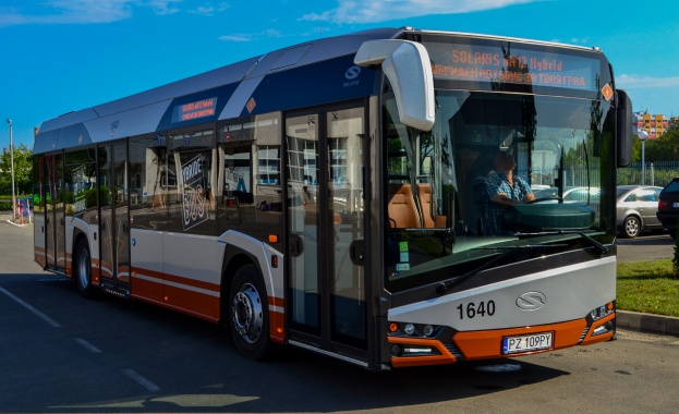 “Бургасбус” тества нов хибриден автобус