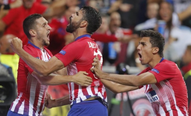 Атлетико вдигна Суперкупата на Европа 