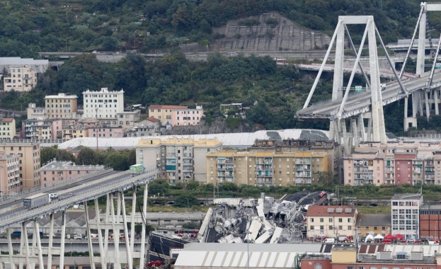 Концесионерът на рухналия мост Генуа готов да построи нов за 8 месеца