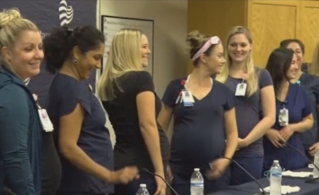 16 медицински сестри  забременяха почти едновременно