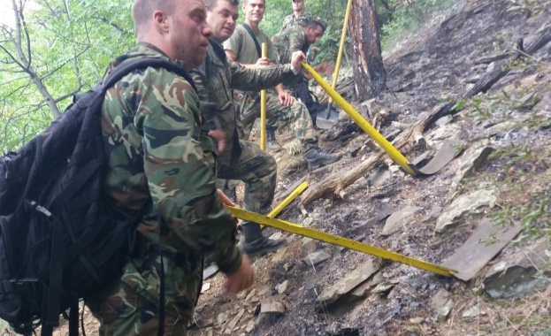 20 военнослужещи от Центъра за подготовка на специалисти в Сливен