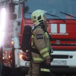 Пожар горя в сградата на Централната банка на Русия 