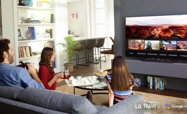 Собствениците на LG на четири континента ще ползват функцията Google Assistant на телевизорите си 