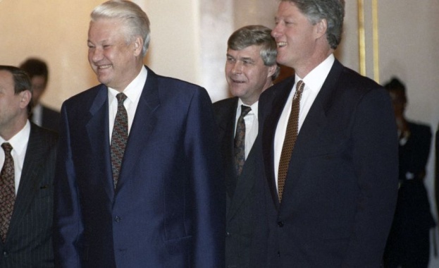 Разсекретиха стенограми от преговори между Клинтън и Елцин 