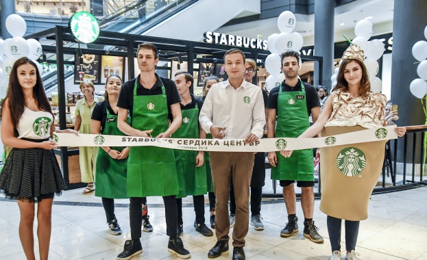 Дванадесето кафене Starbucks® отвори врати в столичния Сердика Център