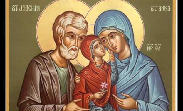 Св. праведни богоотци Йоаким и Анна. Св. Йоаким Търновски. Св. мчк Севириан