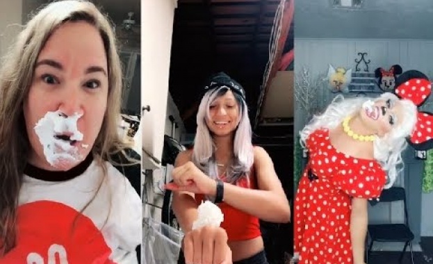 Нова мания със сметана завладя социалните мрежи (видео)