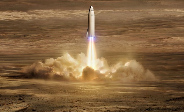 Илон Мъск публикува снимки на базата си на Марс 