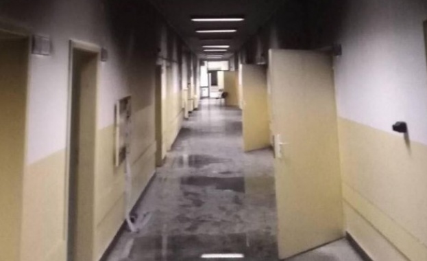 Пожар избухна в пловдивската болница „Св. Георги” тази нощ