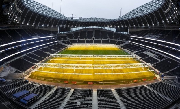  Новият стадион на "Тотнъм" ще има революционна система за поддръжка на тревата