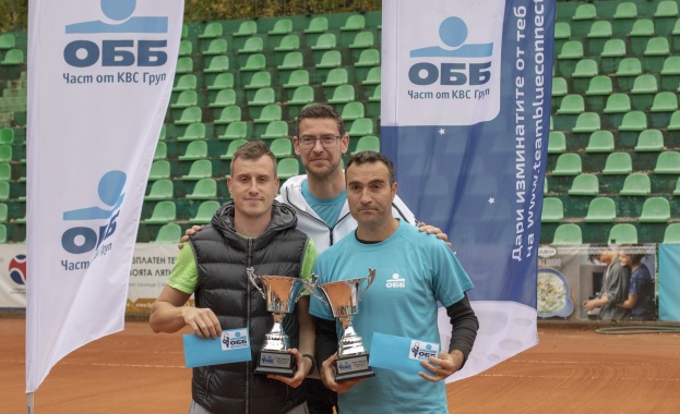 38 двойки взеха участие в първия ОББ тенис турнир