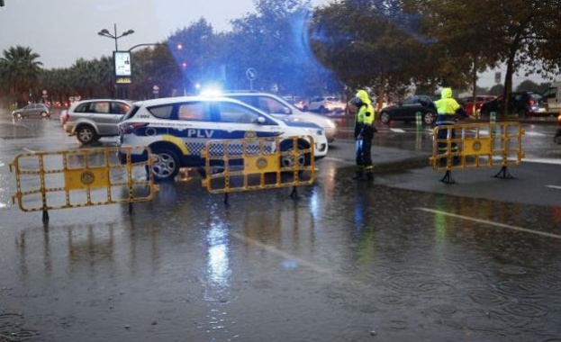 Валенсия е под вода