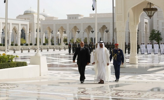 Премиерът Борисов се срещна  с престолонаследника на Абу Даби  шейх Мохамед бин Зайед Ал-Нахаян