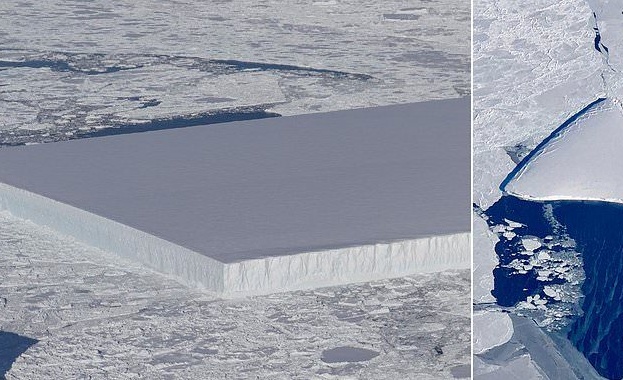 Най-големият айсберг в света навлиза в открития океан 