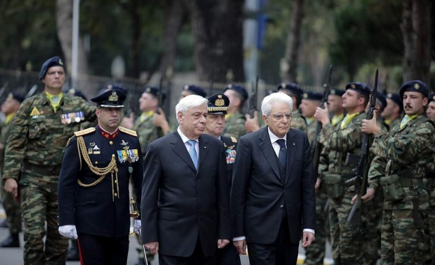 Гръцкият и италианският президент посетиха Солун
