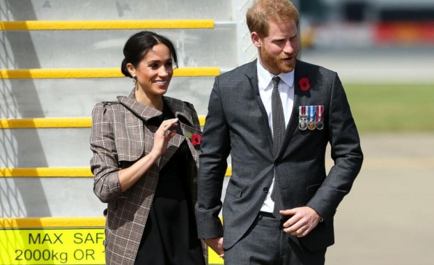 Принц Хари и Меган пристигат на посещение в Нова Зеландия