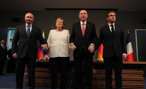 Какво се договориха Ердоган, Путин, Меркел и Макрон за Сирия 