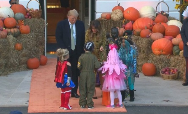 Духът на Хелоуин завладя Белия дом