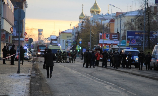 Един убит и трима ранени при взрив във Федералната служба за сигурност на Русия