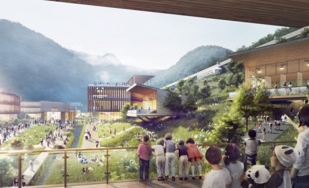 Китай изгражда парк за панди, 110 пъти по-голям от Дисниленд (снимки)