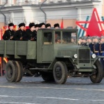 Марш на Червения площад в чест на парада от 1941 г.