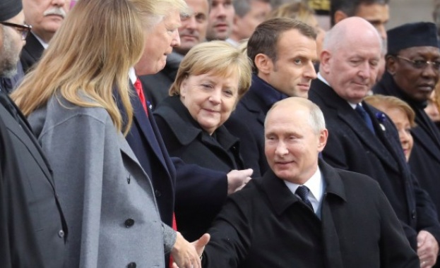 Путин и Тръмп са провели кратък разговор в Елисейския дворец