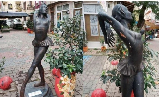 Пиян турчин опитал да изнасили статуя в Истанбул